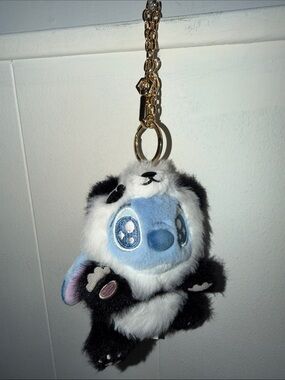 Potdemiel BLUE STITCH PANDA Bear Disney Keychain